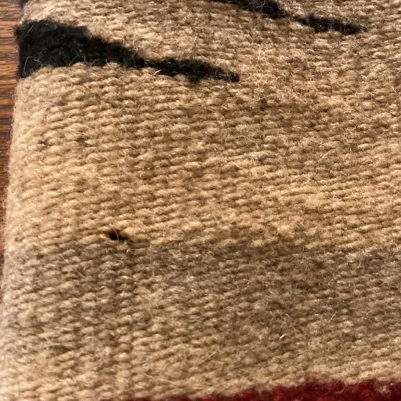 Vintage 1960’s 100% wool south west rug / wall hanging made in Mexico - Picture 10 of 11